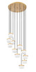 Renaud LED Chandelier (827P6-11R-MGLD-LED)