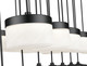 Renaud LED Linear Chandelier (827P6-23L-MB-LED)