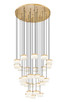 Renaud LED Chandelier (827P6-27R-MGLD-LED)