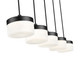 Renaud LED Linear Chandelier (827P6-5L-MB-LED)