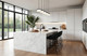 Renaud LED Linear Chandelier (827P6-5L-MB-LED)