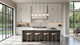 Renaud LED Linear Chandelier (827P6-5L-MGLD-LED)