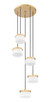 Renaud LED Chandelier (827P6-5R-MGLD-LED)
