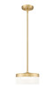 Z-Lite - 827P9-MGLD-LED - LED Pendant - Renaud - Modern Gold