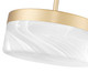 Renaud LED Pendant (827P9-MGLD-LED)