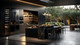 Ludo LED Linear Chandelier (829P12-3L-MW-MGLD-LE)
