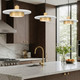 Ludo LED Pendant (829P16-MW-MGLD-LED)