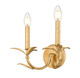 Aslin Two Light Wall Sconce (830-2S-GLF)