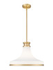 Z-Lite - 831P18-MGLD - One Light Pendant - Reznor - Modern Gold
