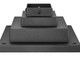 Pier Mounts Outdoor Pier Mount (LSQPM-BK)