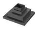 Pier Mounts Outdoor Pier Mount (LSQPM-BK)