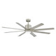Hinkley - 907166FBN-LWD - 66 LED Smart Fan - Vantage - Brushed Nickel