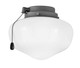 Hinkley - 930008FGT - LED Fan Light Kit - Light Kit Schoolhouse - Graphite