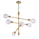 Baton Six Light Chandelier (7117-06-12)