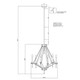 Robin Six Light Chandelier (7143-06-04)