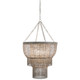 Gabby - SCH-175367 - Four Light Chandelier - Halia - Antique White|White Washed Wood