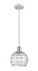 Innovations - 516-1P-WPC-G1213-8-LED - LED Mini Pendant - Ballston - White Polished Chrome