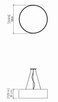 Cylindrical LED Pendant (1037LED.09)