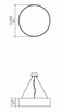 Cylindrical LED Pendant (1038LED.44)