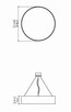 Cylindrical LED Pendant (1039LED.09)