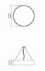 Cylindrical LED Pendant (1040LED.45)