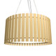 Accord Lighting - 1096LED.49 - LED Pendant - Slatted - Organic Gold