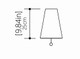Conical LED Pendant (1130CLED.18)