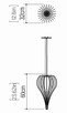 Cappadocia One Light Pendant (1190.12)