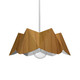 Accord Lighting - 1281.12 - One Light Pendant - Physalis - Teak