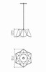 Physalis One Light Pendant (1283.18)
