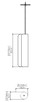Cascade One Light Pendant (1510.12)