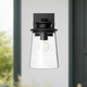 Quincy One Light Exterior Wall Mount (EW533006BKCB)