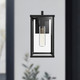 Brentwood One Light Exterior Wall Mount (EW652505BKCL)
