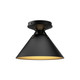 Alora - FM584507MB - One Light Flush Mount - Archer - Matte Black