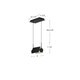 Phoenix LED Linear Pendant (LP73510-BK/WH)