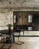 Script LED Pendant (PD29226-BK-UNV)