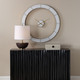 Ivory Halo Wall Clock (06468)