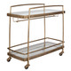 Uttermost - 50349 - Bar Cart - Scarritt - Antique Brass