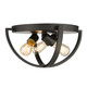 Colson Three Light Flush Mount (3167-FM15 EB)