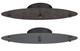 Cal Lighting - CP3L-PN-RU - Three Lights Line Canopy For Line Voltage Pendants