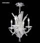 James R. Moder - 95634S22 - Four Light Pendant - Eclipse Fashion - Silver