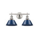 Orwell Two Light Bath Vanity in Pewter (62-3306-BA2 PW-NVY)