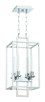 Craftmade - 41534-CH - Four Light Foyer Pendant - Cubic - Chrome