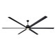 Pendry Max 120" Ceiling Fan (FPD6763BL)