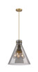 Innovations - 410-3PL-BB-G411-14SM - Three Light Pendant - Downtown Urban - Brushed Brass