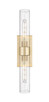 Downtown Urban Two Light Bath Vanity (617-2W-CB-G617-11SDY)