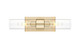 Innovations - 617-2W-CB-G617-8CL - Two Light Bath Vanity - Downtown Urban - Champagne Bronze