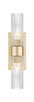 Downtown Urban Two Light Bath Vanity (617-2W-CB-G617-8SCL)