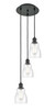 Innovations - 113B-3P-BK-G394 - LED Pendant - Ballston - Matte Black