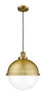 Innovations - 201C-BB-HFS-122-BB-LED - LED Pendant - Franklin Restoration - Brushed Brass